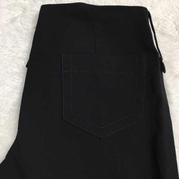 Alysi Women's Black Straight Slacks Trousers Pants Size 8 - Picture 2 of 14